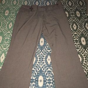 Gray dress pants